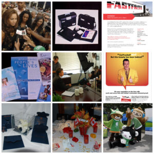 Photo collage of Diana Degan work